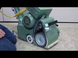Lagler 8 Hummel Floor Sanding Machine Youtube