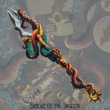 In classical mythology, the bident is a weapon associated with hades (pluto), the ruler of the underworld. Bident Of The Unseen Rudokstavern Com