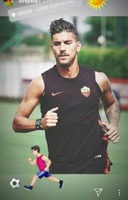 #as roma #lorenzo pellegrini #aleksandar kolarov #federico fazio #serie a 2018/19 #footballedit #my gifs #i'm so happy for lorenzo #and he said he didn't get much sleep after this game #i can imagine. 33 Soccer Ideas Soccer As Roma Totti Roma