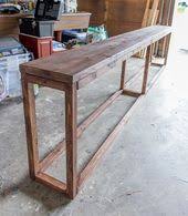 30 Diy Sofa Console Table Tutorial Diy Sofa Table Diy Sofa Diy Furniture