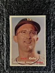 1957 Topps Baseball #234 Dick Cole EX