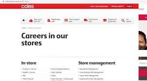 Coles Careers & Job Application Online Form Pdf 2023 | Australia