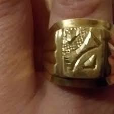 There is stamping on the clasp but unfortuately it is arabic…and i have know. Other 18k Gold Mens Ring Poshmark
