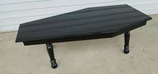 Coffin Coffee Table Goth Home Decor Gothic Home Decor Coffee Table