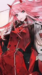 Zero two from darling in the franxx for use with wallpaper engine. Zero Two Hd Iphone Wallpapers Wallpaper Cave