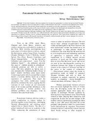 Pdf Postcolonial Feminist Theory An Overview Kelvin Govindaraj Academia Edu