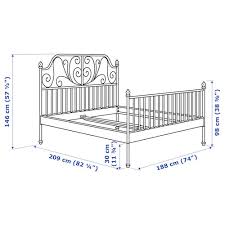 Leirvik Bed Frame White Ikea Den freunden des besonders luxuriösen schlafgefühls sei das boxspringbett oder ein. leirvik bed frame white ikea