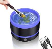 Amazon.com: YAGHVEO® Electric Paint Brush Cleaner Rinse Cup ...