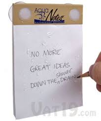 Aquanotes The Waterproof Notepad Waterproof Notepad Note Pad Waterproof Paper
