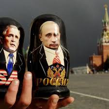 George W. Bush And Vladimir Putin