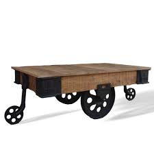 A cart used to transport goods from the. Industrial Railroad Old Cart Coffee Table Rustic Furniture Outlet Rustic Furniture Outlet