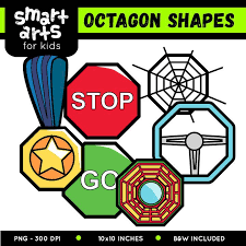 The area of a kite. Octagon Shapes Clip Art Educational Clip Arts Clip Art Shape Art Math Clipart
