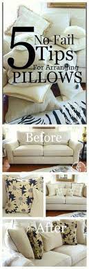 The right decorative pillows, also known as throw pillows, can put your personal stamp on a set of new furniture and can take the look of your living room from if you don't have any idea how you want to use your decorative pillows, browsing through a magazine will give you lots of different decorating tips. 11 Best Couch Pillow Arrangement Ideas Home Living Room Living Room Decor Interior Design