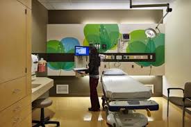 Photo Tour Pediatric Ed At Providence Sacred Heart Medical Center Medical Design Healthcare Design Hospital Design