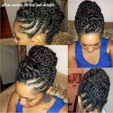 12 African American Flat Twist Updo Hairstyles Flat Twist Updo Natural Hair Braids Twisted Updo