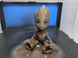 Zum einen kann man sich. Er Ist Groot Schritt Fur Schritt Einen 3d Gedruckten Groot Malen Fauxhammer