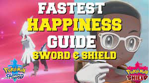 How To Raise Friendship & Happiness Fast In Pokemon Sword And Shield (Best  Method) (Happiness Guide) - Youtube