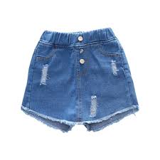 Amazon Com Fashion Teen Girls Little Lass Short Denim Skirt