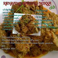 Resepi rendang daging mudah dan sedap mesti cuba rendangdaging rendangayam rendang beefrendang. Rendang Daging Pressure Cooker Recipes Cooking Recipes Recipes