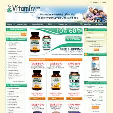 Why is online vitamin store better than offline? Online Vitamin Health Store Web Page Design Contest 99designs