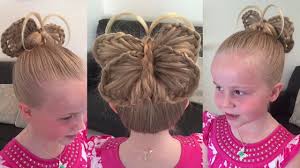 A cute hairstyle for spring! Braided Butterfly Hair Tutorial By Two Little Girls Hairstyles Youtube
