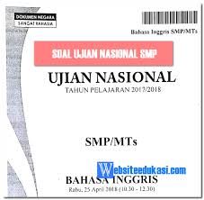 Unbk Bahasa Inggris Smp 2017 Jawabanku Id