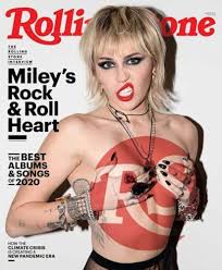 Rolling Stone Magazine (January, 2021) Miley Cyrus Cover: Amazon.com: Books