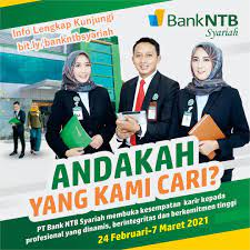Lowongan kerja magang bank bni (bali, mataram, bima, sumbawa, kupang, maumere, ende) november 2020. Lowongan Kerja Bank Ntb Syariah Mataram Lombok Ntb Nesianet