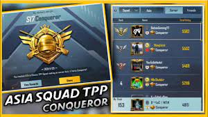 Rank 153 Asia Squad Tpp Conqueror Push To Top 100 Gameplay Season 17 Pubg Mobile Hindi India Youtube