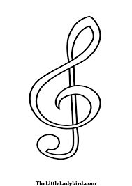 Music notes coloring page 1. Musical Notes Coloring Pages Coloring Home