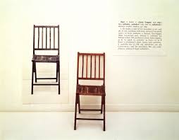 Pin By Valer Inovo On Art Joseph Kosuth Conceptual Art Art Chair