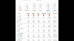 disguise costume size chart youtube