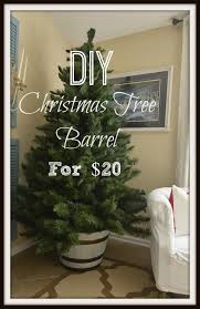 Diy Christmas Tree Barrel Stand Diy Christmas Tree Christmas Diy Christmas Tree Stand Diy