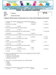Maybe you would like to learn more about one of these? Soal Ipa Kelas 6 Sd Bab 8 Sistem Tata Surya Dan Kunci Jawaban