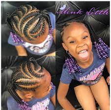 Pin By Yanique Clarke Thompson On Maddy Hair Kids Hairstyles Girls Kids Hairstyles Little Girl Braid Styles