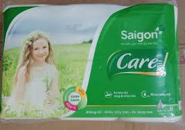 Giấy vệ sinh Sài Gòn Care 6 cuộn không lõi