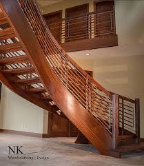 The most remarkable part of the chapel is definitely its spiral staircase. Curved Staircase Stair Gallery Nk Woodworking Design