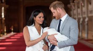 (the new arrival had previously been pictured with. Baby Sussex Makes His First Public Debut