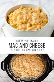 Slow Cooker Mac And Cheese Extra Creamy Amy In The Kitchen Recipe Mac And Cheese Slow Cooker Mac Cheese Ultimate Mac And Cheese
