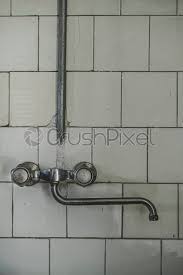 A great advantage of a monochrome bathroom scheme is the opportunity to play with a variety of textures. Bathroom Old And Ruined Abandoned House Stock Photo Crushpixel