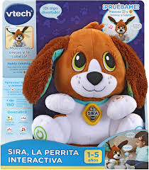 Abecedario voz interactiva española con más de 250 palabras e imágenes para aprender las abecedario abc interactivo habla con el usuario. Crea Historias Con Tu Propia Voz Vtech Melodias Y Frases Sira La Perrita Interactiva 80 610122 Repite Lo Que Dices Suave Animal De Peluche Que Fomenta La Conversacion Mas De 150 Canciones Juguetes