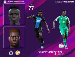 View the player profile of krepin diatta (club brugge kv) on flashscore.com. Pes 2021 Face Suggestions On Twitter Efootballpes2020 Face Suggestions 2 1 Krepin Diatta 21 Club Brugge One Of The Best Belgian First Division A Talents Similar To Sadio