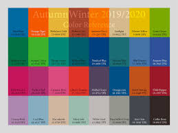 Autumnwinter 2019 2020 Trend Forecasting Is A Trend Color Guide That Offer Seasonal Inspiration Key Color Color Trends Fashion Color Trends Trend Forecasting