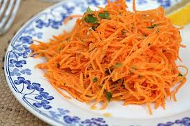 A Simple French Salad Of Grated Carrots A Lovely Simple And Inexpensive Meal From David Lebovitz Author Of My Pari Grated Carrot Salad Carrot Salad Carrots