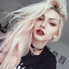 Instagram Photo By Lindsay Woods Jan 11 2016 At 5 05pm Utc Blonde Goth Yellow Hair Color Hair Beauty