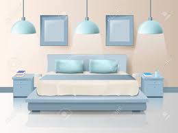 34 bedroom wallpapers that make a statement. Modern Bedroom Design With Trendy Lighting Cartoon Vector Illustration Royalty Free Cliparts Vectors And Stock Illustration Image 121210392
