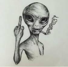 Drawing Ideas Alien Drawings Art Sketches Sketches
