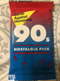 90's nostalgia pack (bgz110085) rating required select rating 1 star (worst) 2 stars 3 stars (average) 4 stars 5 stars (best) Cards Against Humanity 90 S Nostalgia Pack Expansion New Sealed Toys Hobbies Fzgil Games