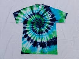 Black And Blue Tie Dye Sweatshirt Blue Green And Dark Blue Spiral Tie Dye Size M Tie Dye Diy Tie Dye Shirts Tie Dye Patterns Spiral
