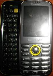 Any working cell phone is locked to one degree or another. Samsung Gravity Original Wikipedia